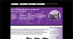 Desktop Screenshot of actuk.org